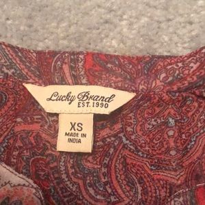 Lucky Brand Tops - Lucky Brand blouse Lucky Brand Tops - Lucky Brand blouse